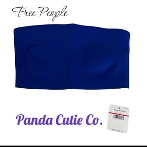 ❤️ 2 for $19 - Free People Nina Bandeau Bralette, Blue Flame, XS